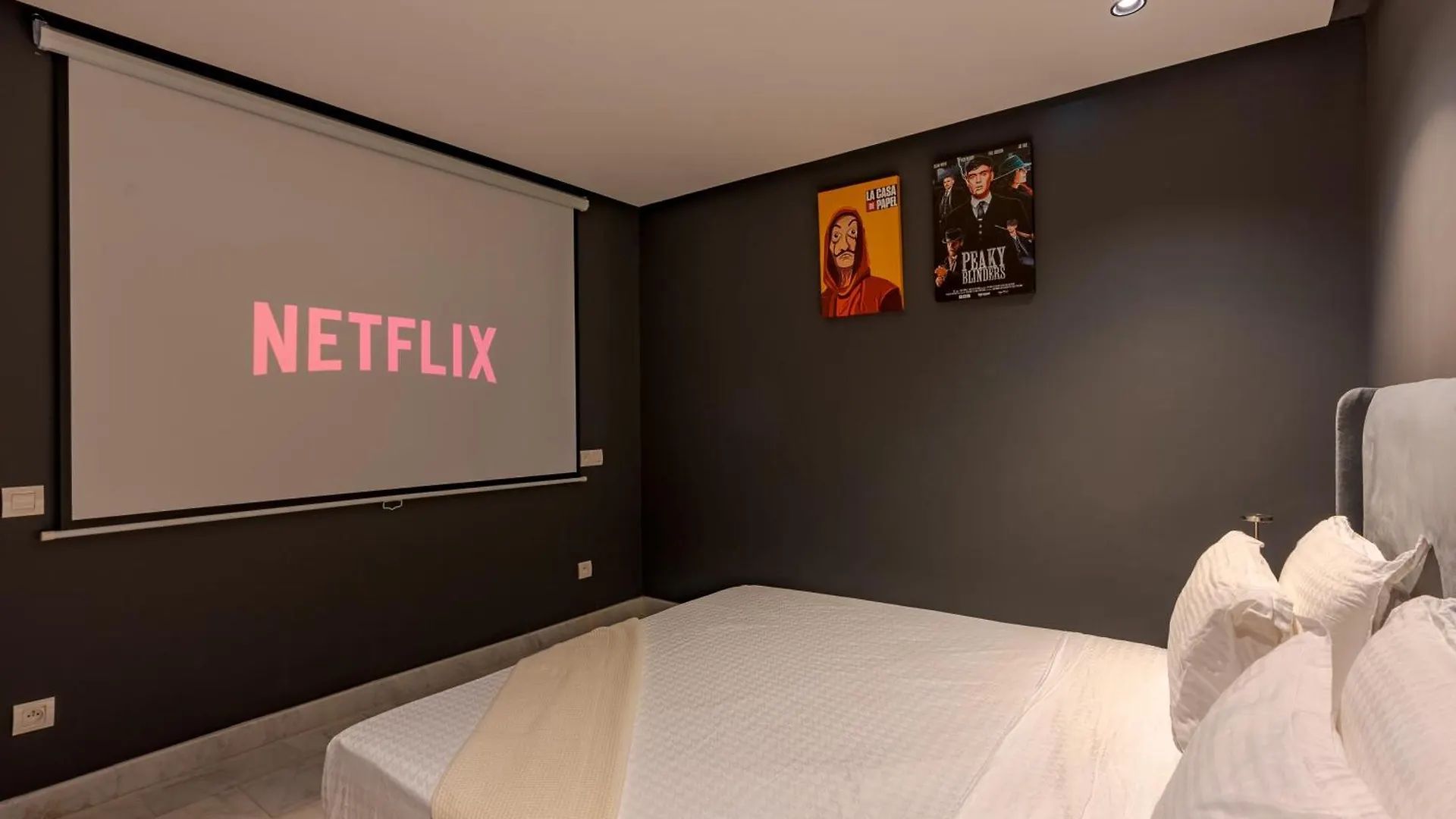 Luxury Apartment L Cinema Room L Hassan 2 View L Marina Mall L Casa Port Casablanca Marocco